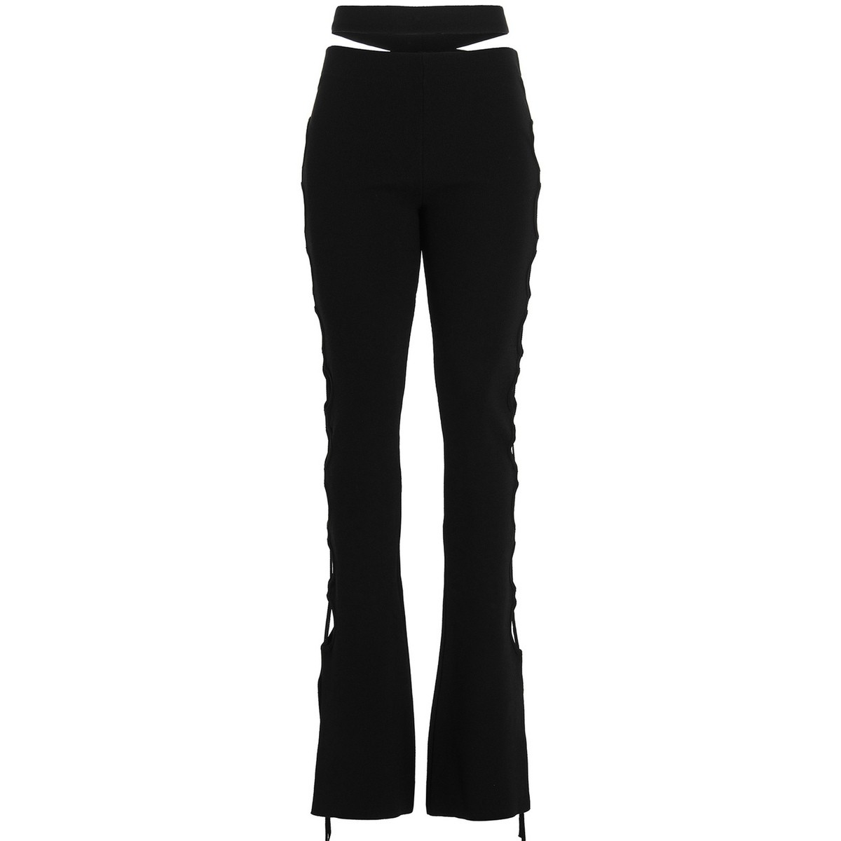 ADFW22PA08770473004 ブラック 秋冬2022 パンツ レディース ju