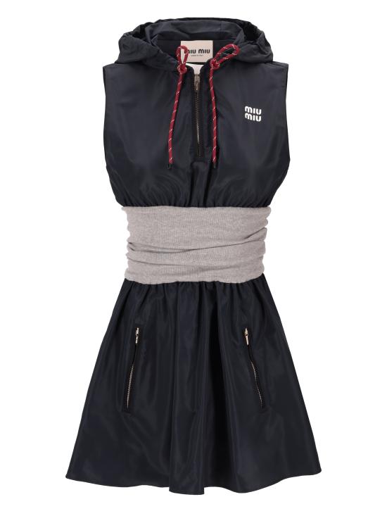 MIU MIU Women Mid Skirts MF6223SOOO19EC F005R BLU GRIGIO
