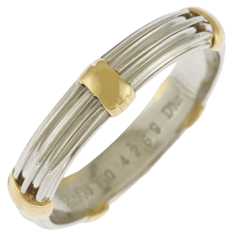 ディオール リング 指輪 15号 Pt950プラチナ Dior 中古 美品