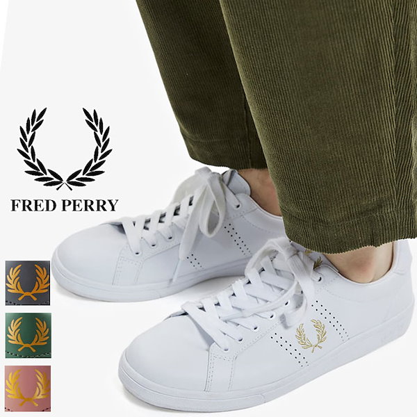 fred トップ perry スニーカー レディース