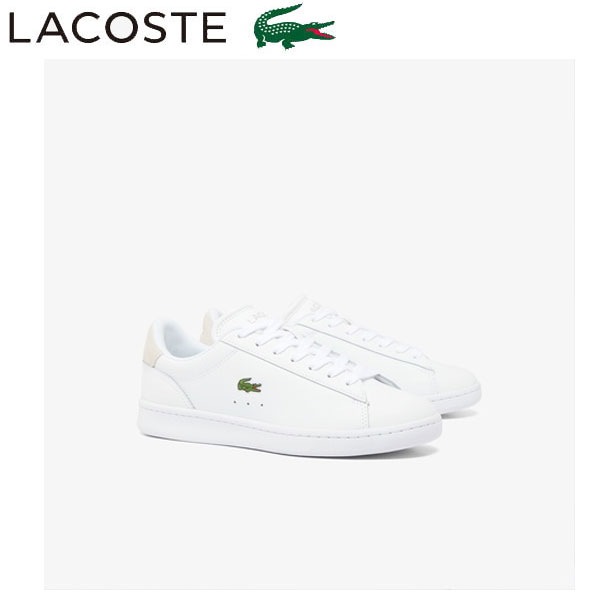 返品交換不可 在庫一掃セール LACOSTE ラコステ レディース CARNABY SET 224 10 SFA 48SFA0118-21G レザースニーカー 即納
