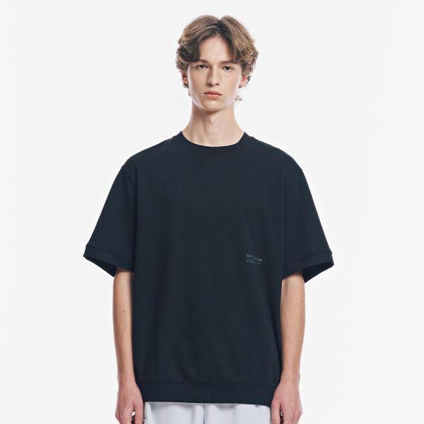 スケッチャーズ アパレル 男性 ダブル ニット 半袖 スウェットシャツ Tシャツ_SL3MTCFM022 男性 ダブル 10,010円