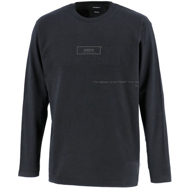 グランデ grande GRFPロゴプリント L S Tシャツ フットサル長袖Tシャツ (gfph21104-0919)