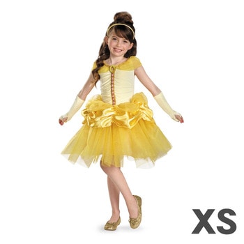 コスプレ 仮装 ディズニー ベル チュチュプレステージ 女の子用 XS(3T-4T) 【 コスプレ 衣装 ハロウィン 仮装 コスチューム 子供 アニメ キッズ ディズニープリンセス グッズ ステージ