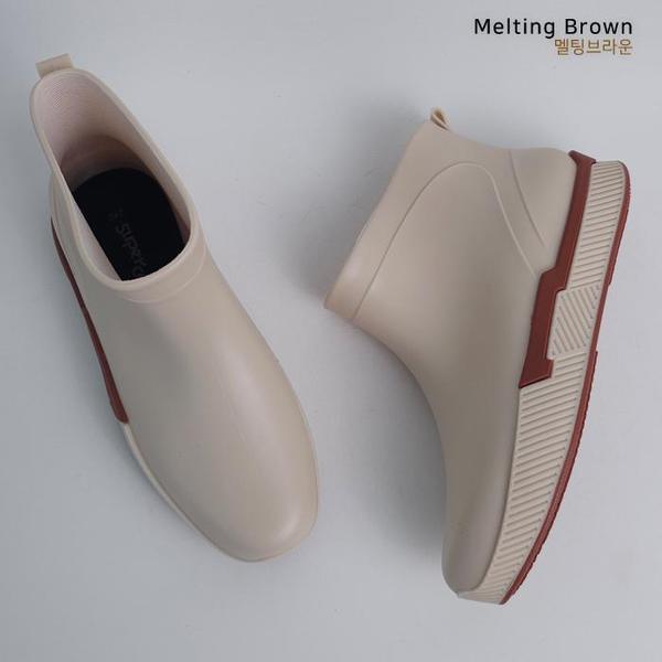 女性レインブーツ ショートブーツ 梅雨シューズ S71