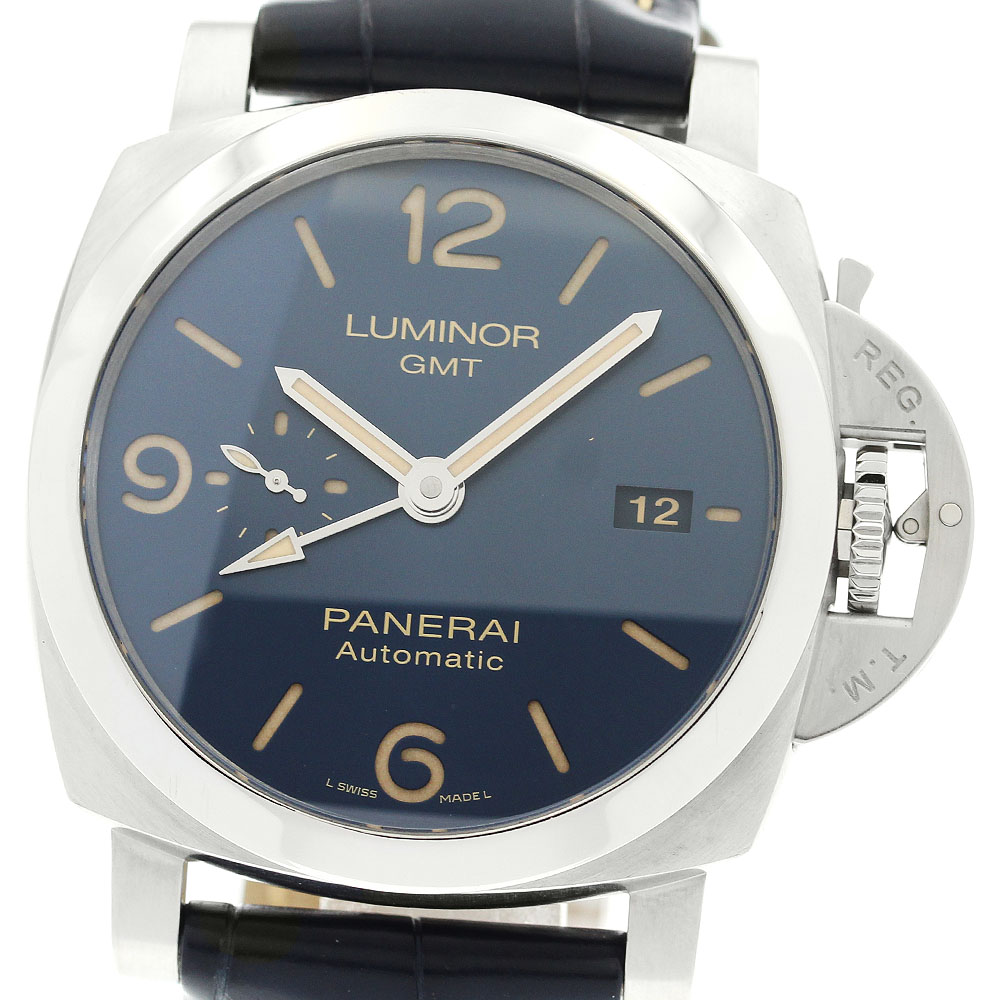パネライ PANERAI PAM01033 ルミノール GMT 自動巻き メンズ _892489【中古】