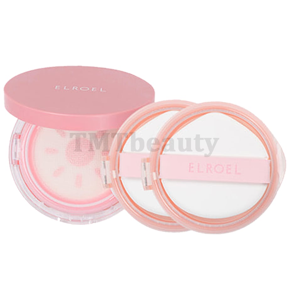 [1+1+1]桃の光 ピンクのトーンアップサンクッションSPF50+ PA++++ 25g/15g