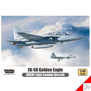 WOLFPACK 1/48 FA-50 Golden Eagle ROKAF Light Combat Aircraft-Premium Edition Kit WP14820