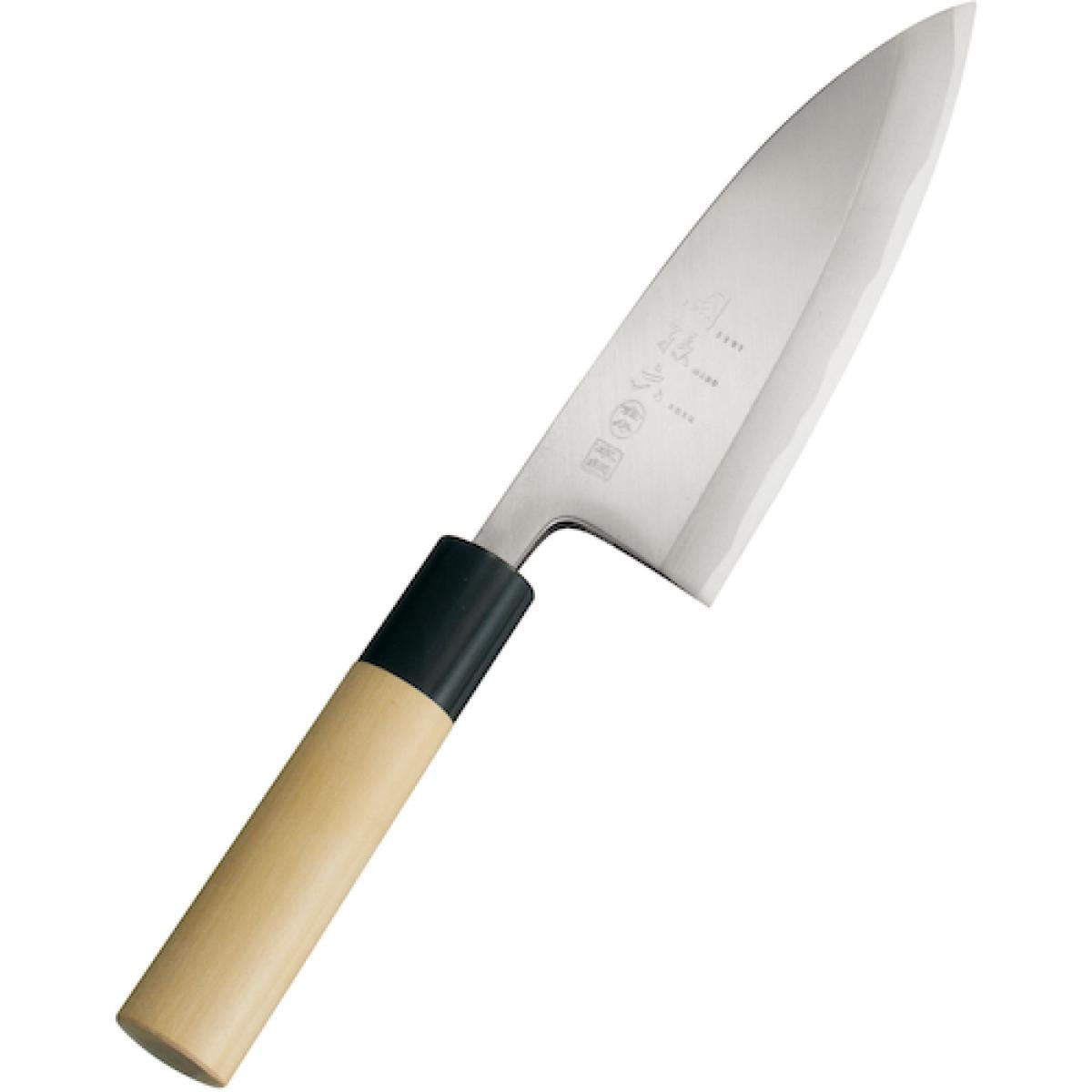 貝印 AK5216 関孫六 金寿本鋼 和包丁 出刃 刃渡り150mm ハガネ製 日本製