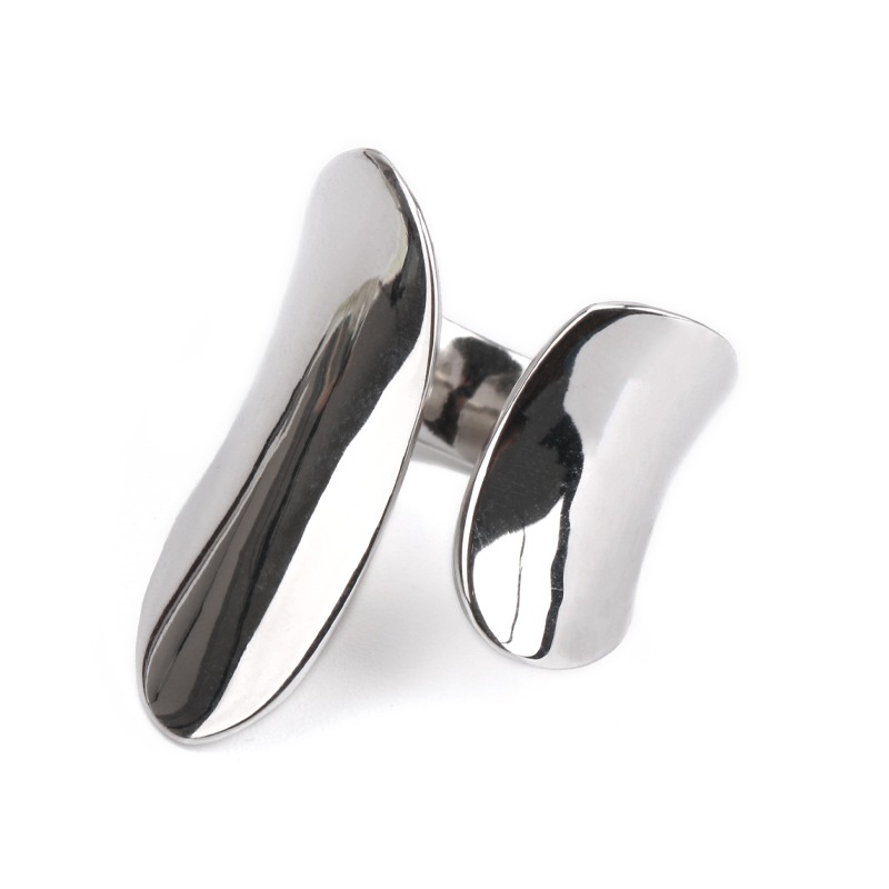 925 リング アシンメトリー ごつめ [cr371]