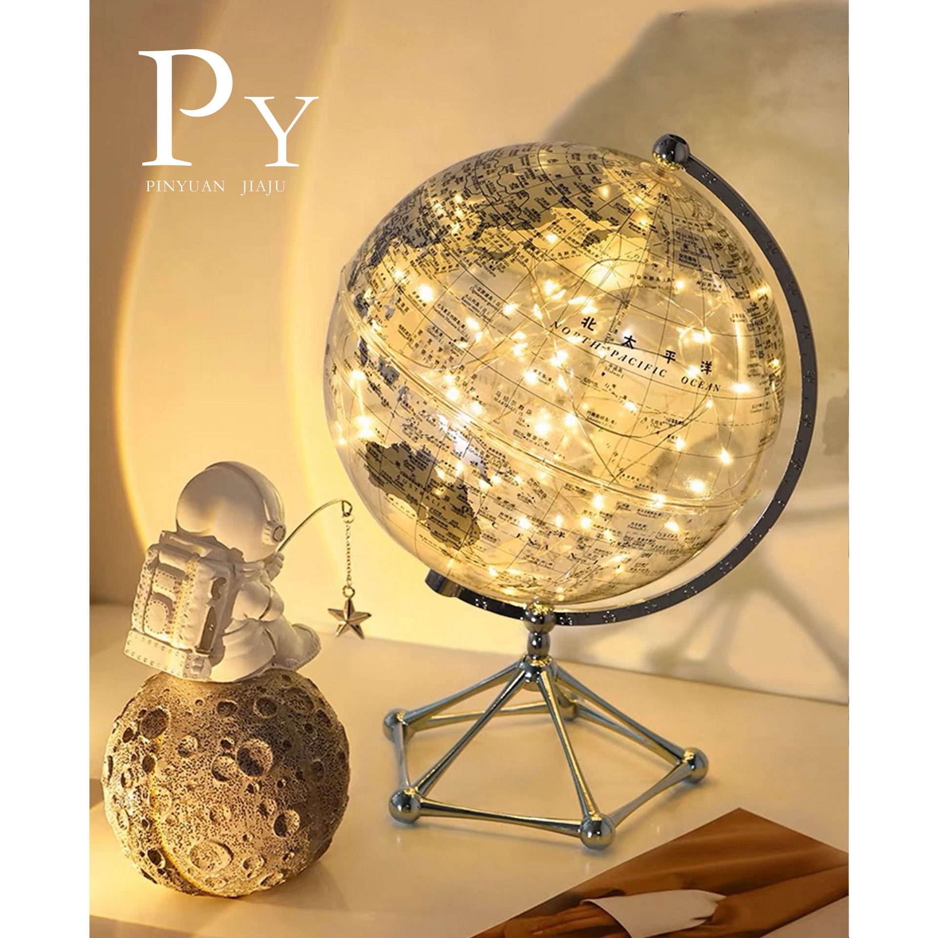 ハイエンドワインキャビネットグローブ装飾品ライトラグジュアリーハイエンドホームリビングルームテレビキャビネットワインキャビネットオフィステーブルデコレーション