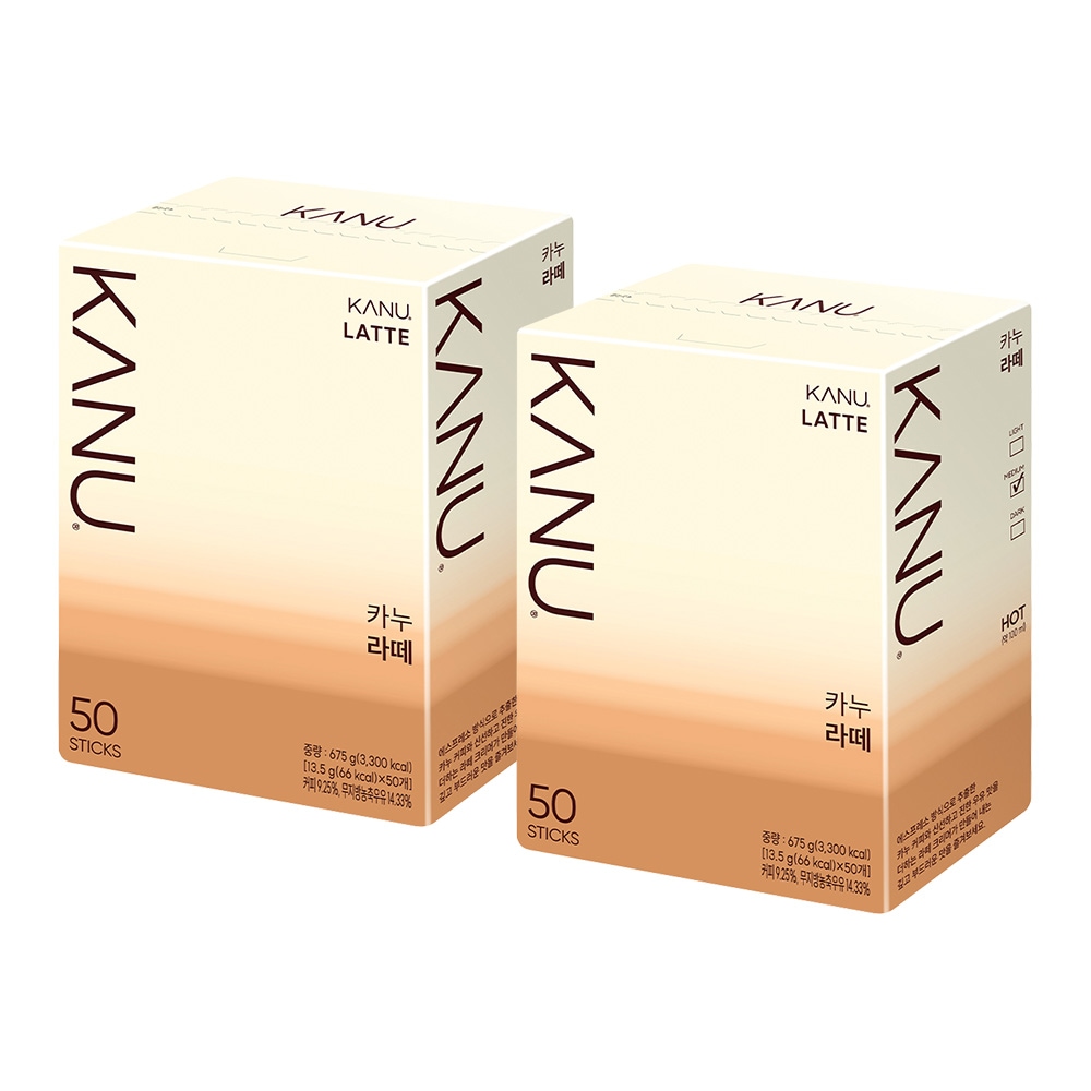 ラテ コーヒー 50本 x 2箱 計100本