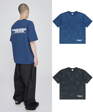 [YESEYESEE] Y.E.S BMX Tee★Tシャツ Qoo10 イェスアイシー Y.E.S BMX Tee プリント 半