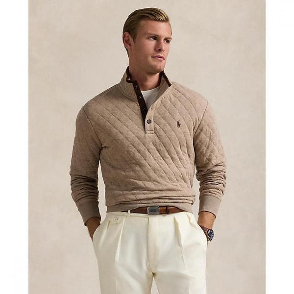 ポロラルフローレンメンズキルトダブルニットジャージープルオーバー (MNPOKNI16824131250)