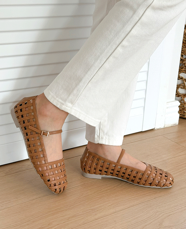 [MILOVANY] ラメススクエアマッシュネットフラット1cm