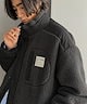 チャコール×ブラック