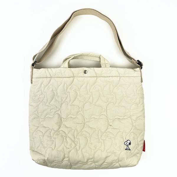 スヌーピー ROOTOTE キルティングトートバッグ(アイボリー) ショルダーバッグ SNOOPY_5337-841502
