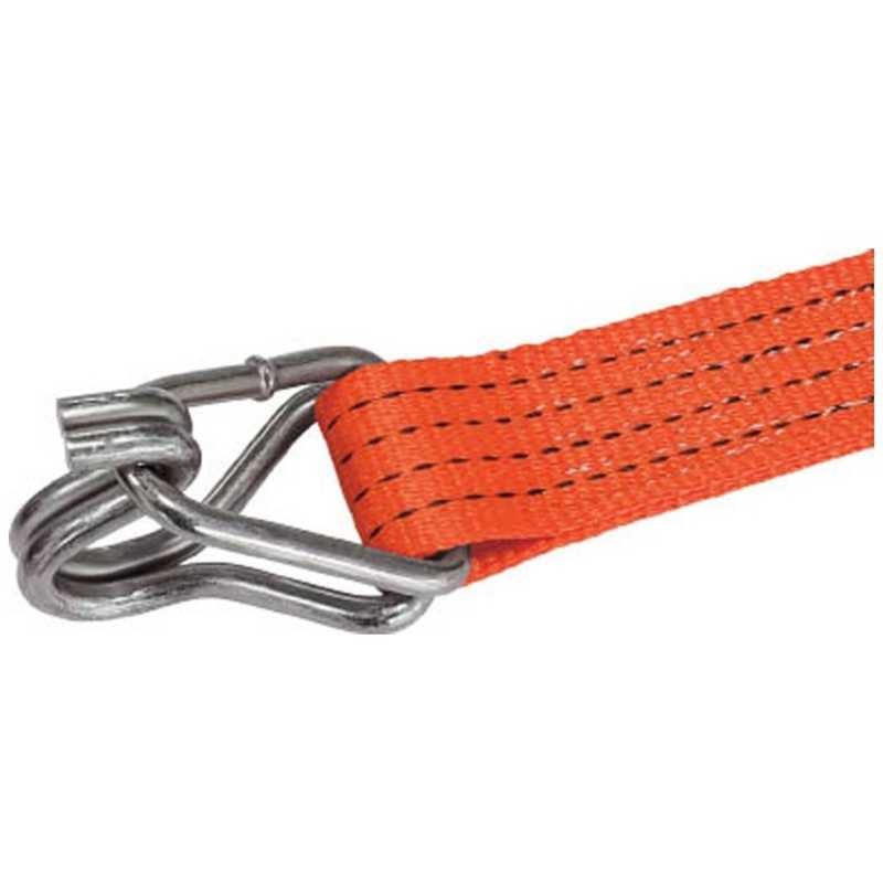 トラスコ中山　TRUSCO ベルト荷締機 38mm幅 500kg フック&キーパータイプ　GV38-500HK