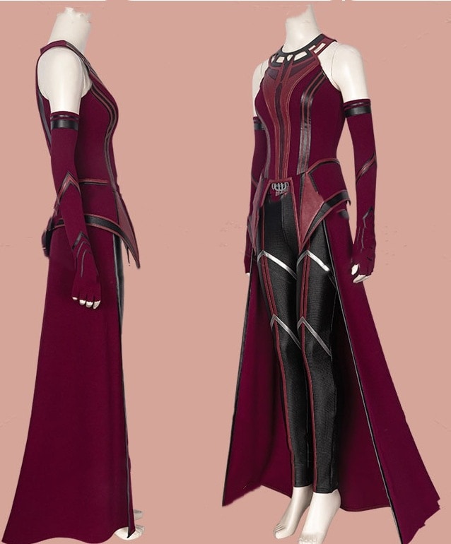 大人気 マーベルワンダヴィジョンスカーレットウィッチコスムスカーレットウィッチコスプレ同じスタイルの服と靴