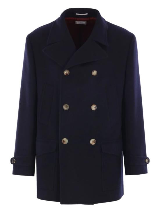 BRUNELLO CUCINELLI Men Coats MY4967029 CX200 BLU