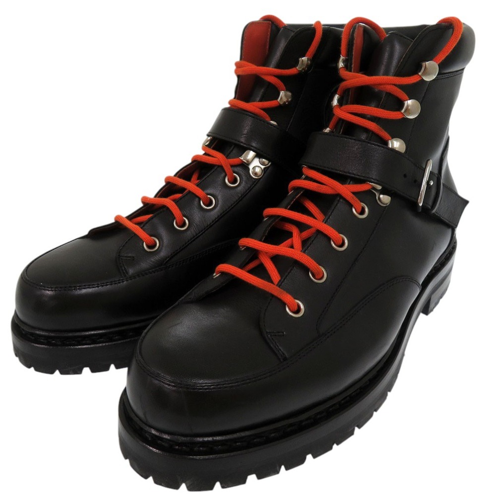 美品 ハイキング HIKING マウンテンブーツ サイズ39 132251ZH ブーツ レザー//レザー ブラック 0430【中古】 メンズ