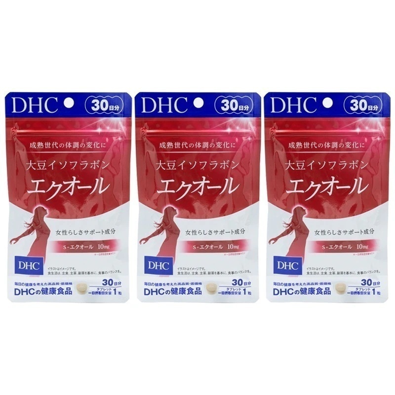 [3個セット] 大豆イソフラボン エクオール 30日分 30粒 サプリメント 7,800円