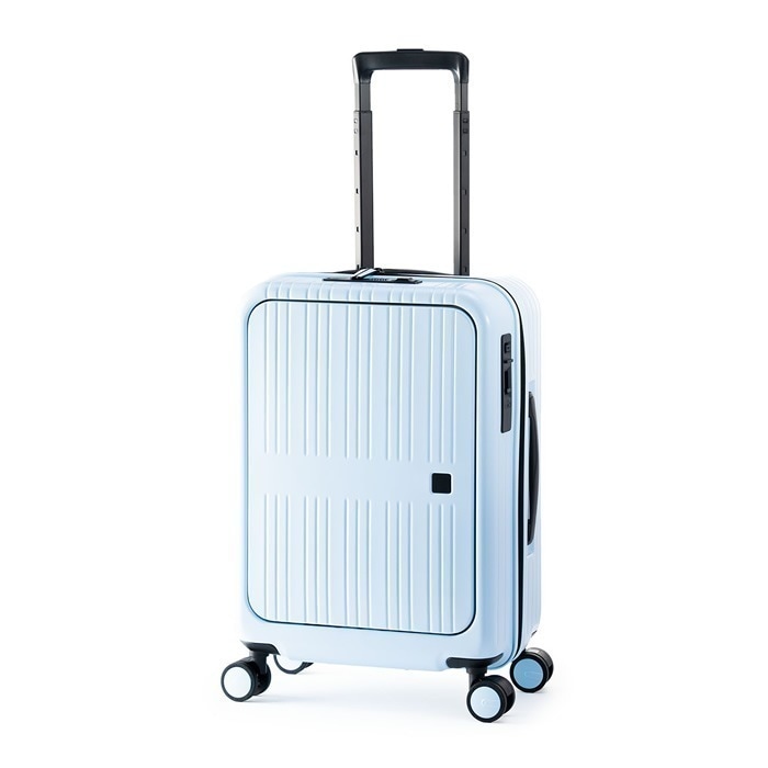 ハードキャリーケース Pitaflat ピタフラット 3～4泊 37L PIF-8810-18-SBL サックスブルー