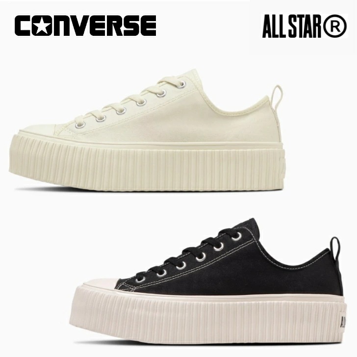 コンバース スニーカー ローカット オールスター （Ｒ） リフテッド リブテープ ＯＸ レディース CONVERSE ALL STAR (R) LIFTED RIBTAPE OX
