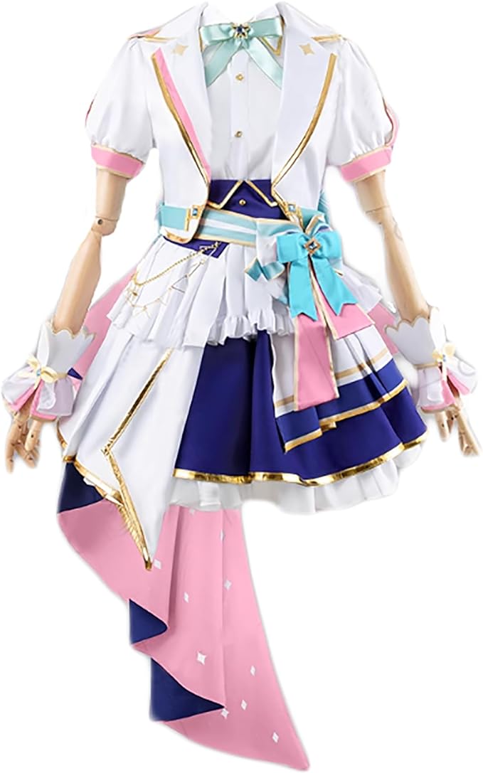 コスプレ衣装 星街すいせい 湊あくあ 百鬼あやめ 沙花叉クロヱ 白上フブキ コスプレ衣装 4期生