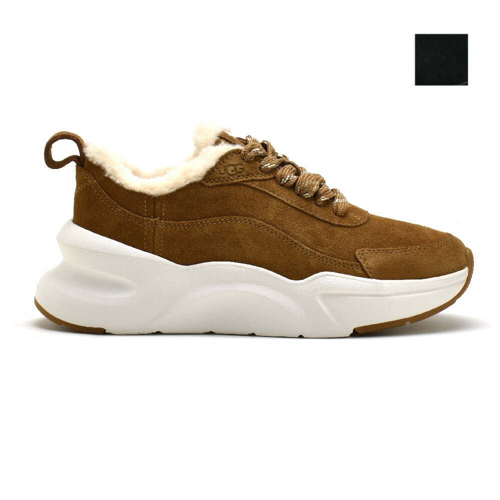 アグ グライド ヘリテージ スニーカー レディース ダッドスニーカー 厚底 ブラウン ブラック UGG LA GLIDE HERITAGE【1125350】