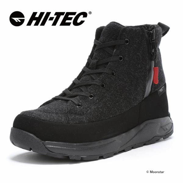 ハイテック HI-TEC メンズ レディース アウトドア シューズ スニーカー 靴 オルニス HT WT022 ORNIS TALL WP ブラック [2024年秋冬新作] 9月12日発売