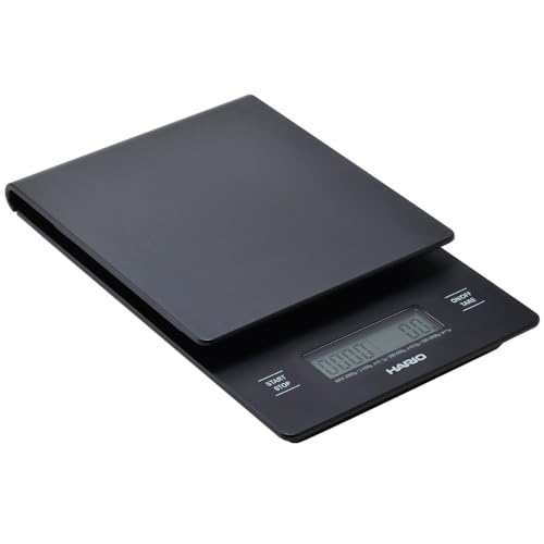 HARIO(ハリオ) V60ドリップスケール ブラック コーヒースケール 計量 プレゼント ギフト