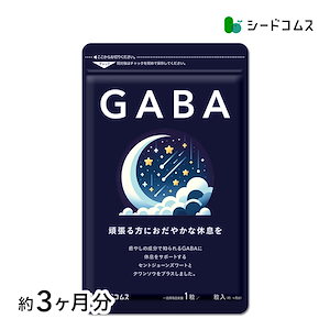 【人気容量】GABA ギャバ 約３ヶ月分