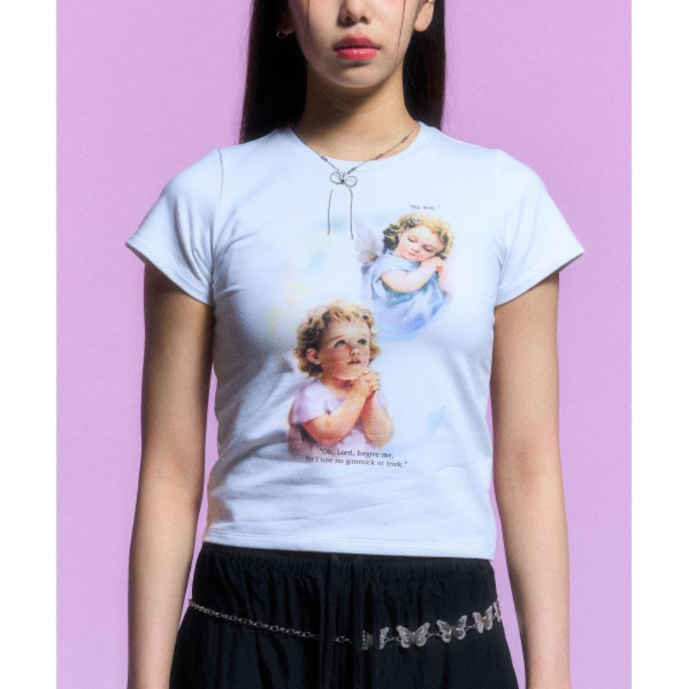 SCHISM INDUCING MY LORD T SHIRT SB5TS17WH