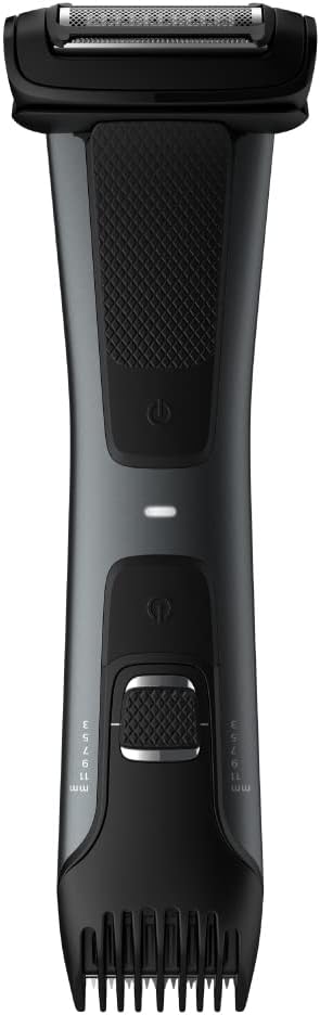 フィリップス ボディ トリマー 7000シリーズ ボディシェーバー グルーマー (お風呂使用可 シェービング & トリミング カラダ用) BG7020/15 ブラックパール