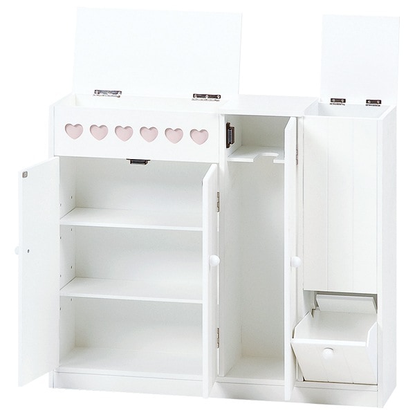 ラック トイレ 棚 コーナー おしゃれ 白 ペーパーホルダー 扉付き 収納 キャビネット スリム 引き戸 ホワイト 厚み16cm