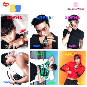 ATEEZ サン SAN soundwave 特典 セット ATEEZ soundwave プレオーダー 特典 トレカ セット