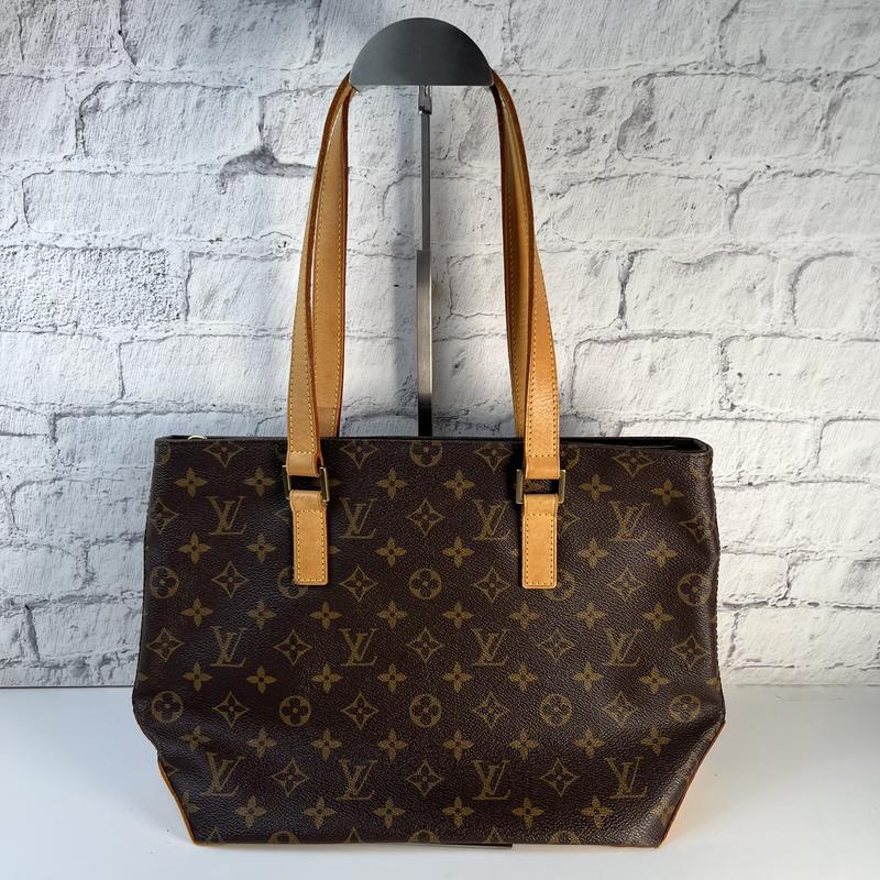 【最終処分SALE】LOUIS VUITTON ルイヴィトン モノグラムカバピアノ ハンドバッグ ブラウン K-5412