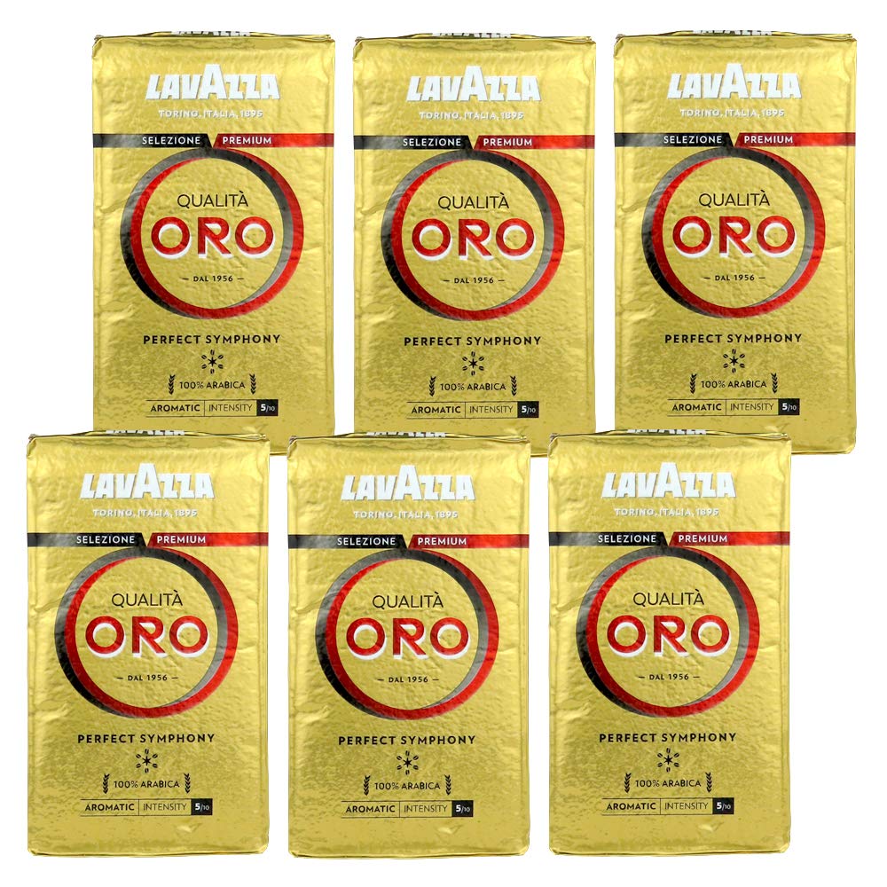 ラヴァッツァ (LAVAZZA) クオリタオロVP (バキュームパック) 250g×6個