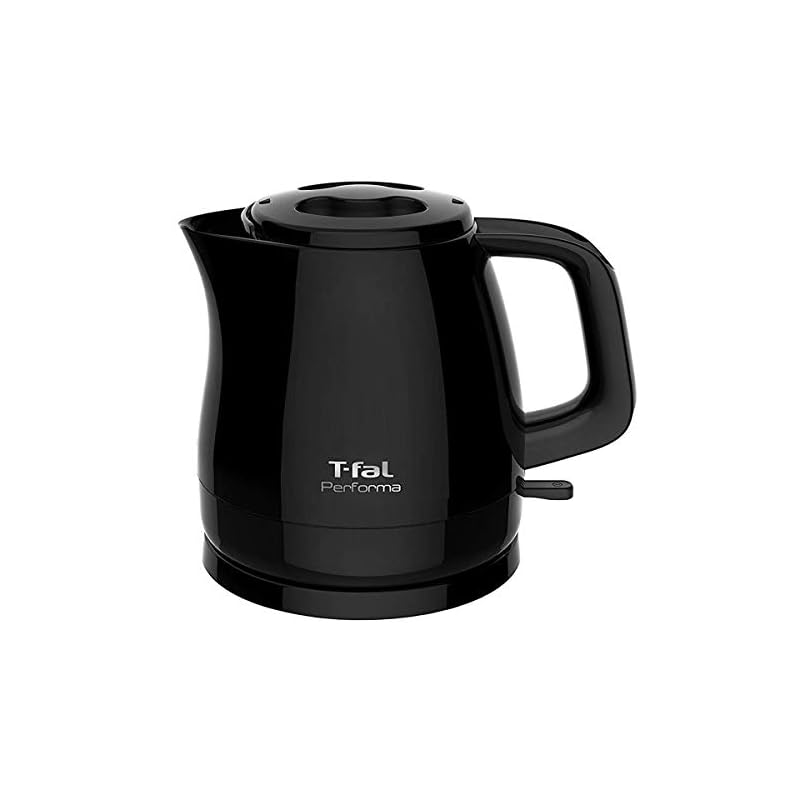 ティファール パフォーマ ブラック 電気ケトル0.8L コンパクト 空焚き防止 自動電源OFF フタ取り外し可 お手入れ簡単 KO1538JP