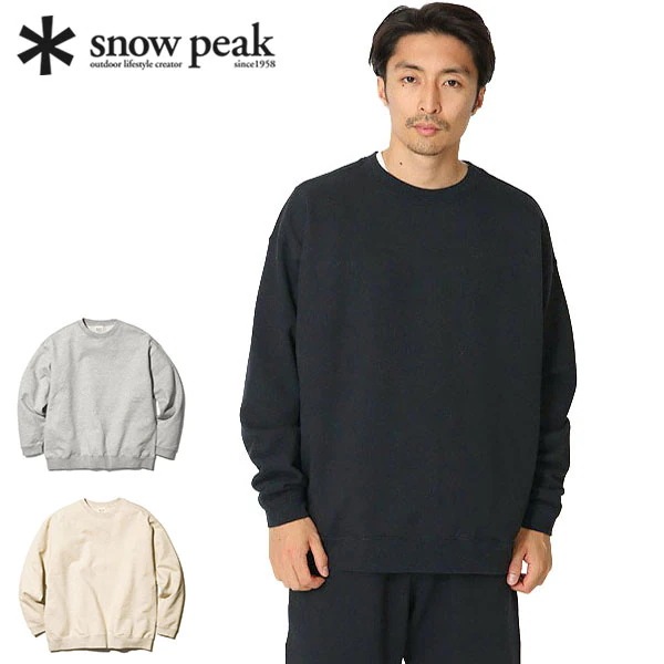 カットソー メンズ レディース ブランド 秋冬 プルオーバー スウェット トレーナー 長袖 ワンポイント リサイクル コットン RecycledCotton Pullover SW-25SU403