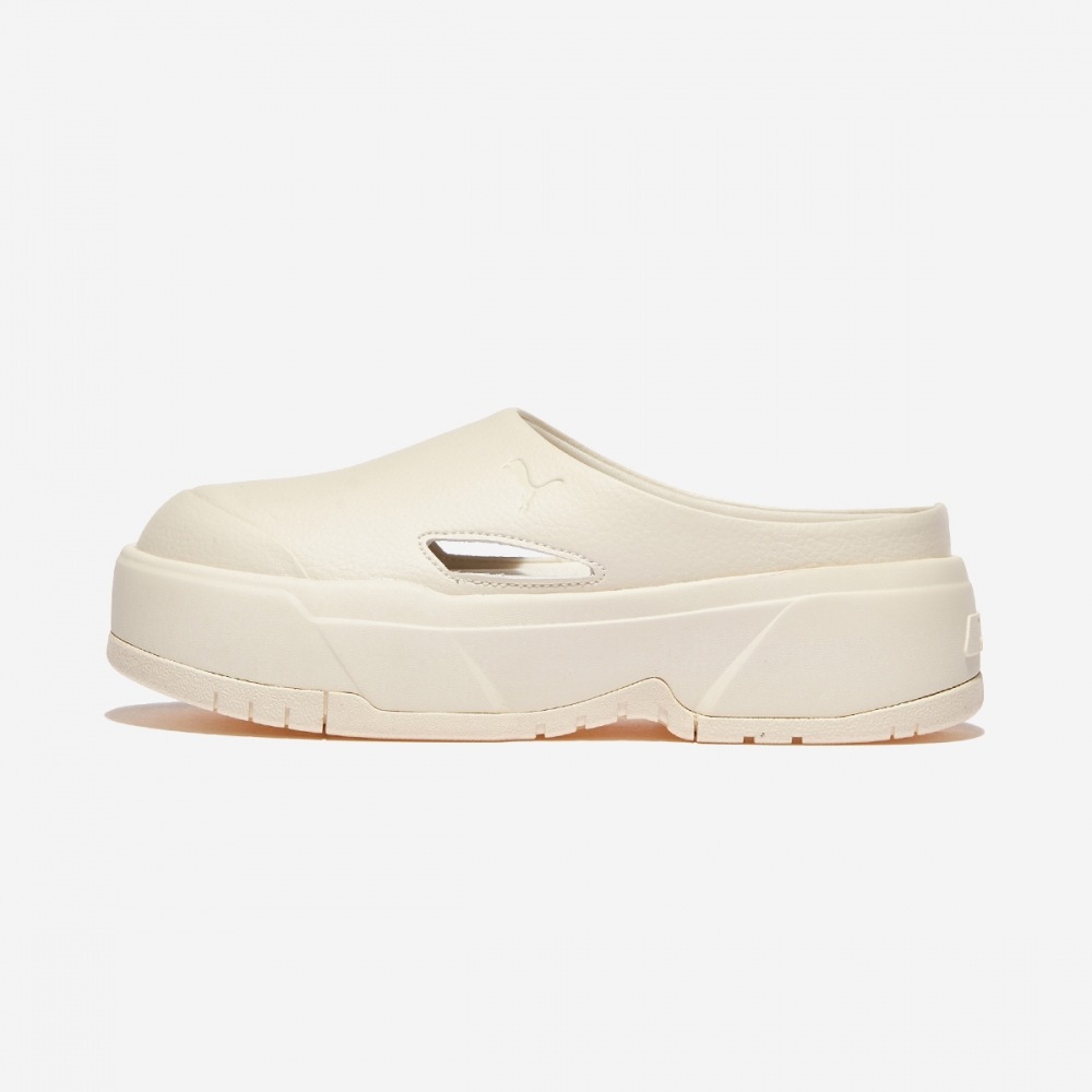 プーマ CA ミュールレディース PKI39524904 フロストアイボリーアルパインスノー