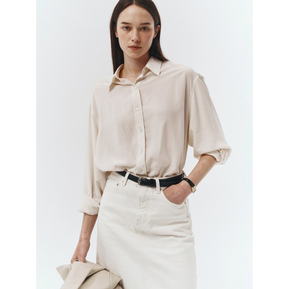 ダンスト for レディース D BUCKLE SLIM LEATHER BELT BLACK UDBE3E201BK