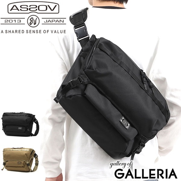 正規品1年保証 ショルダー CORDURA DOBBY 305D MESSENGER BAG 斜めがけ A4 ノートPC タブレット ASSOV 061419