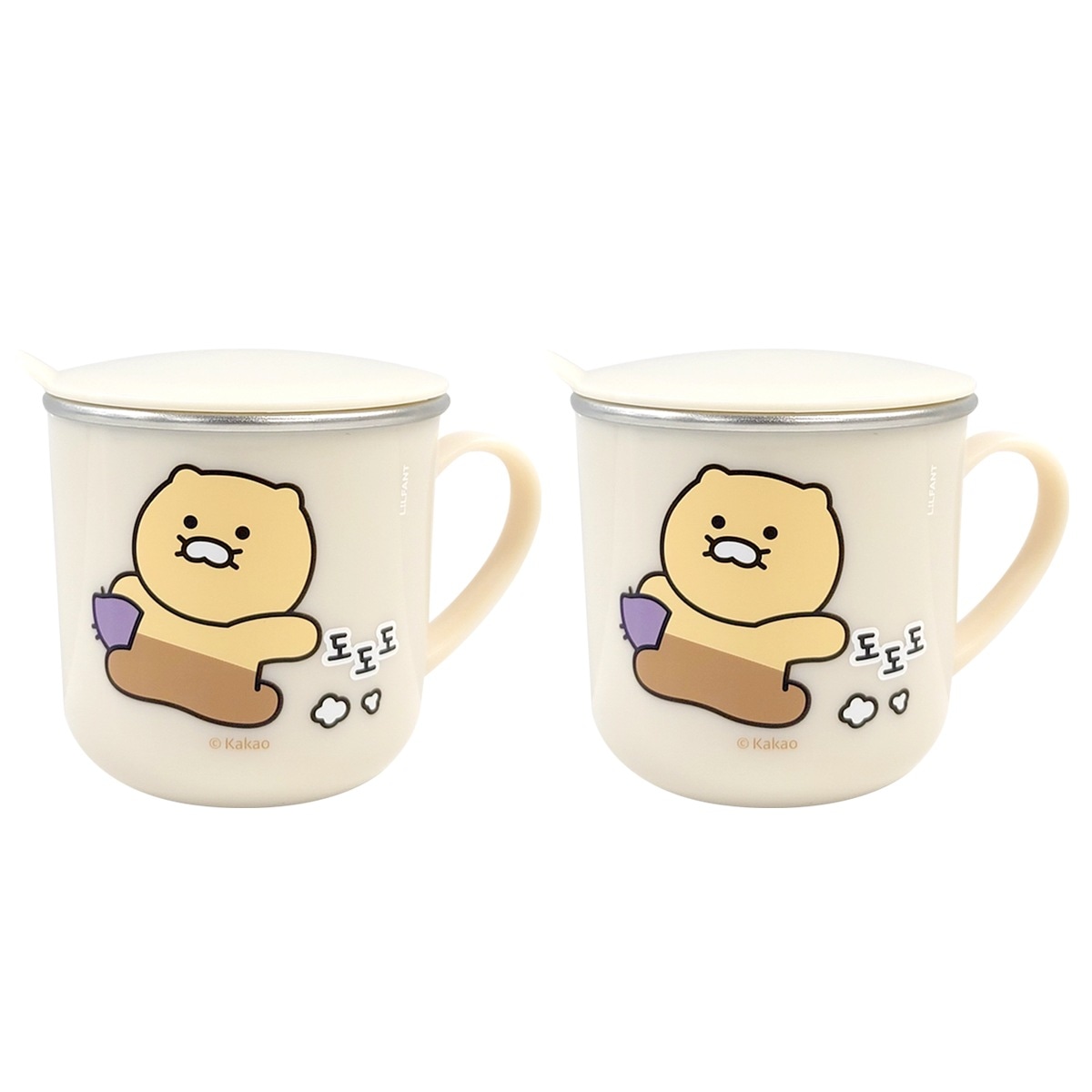 チュンシクのベスト蓋ステンカップ 270ml x 2個