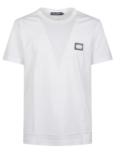 DOLCE & GABBANA Men T-Shirts G8PT1TG7F2IW0800 White