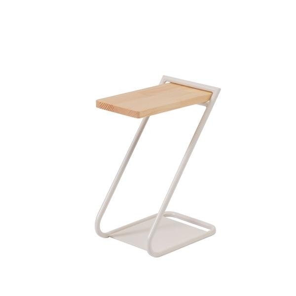 サイドテーブル おしゃれ モダン スタイリッシュ スチール製 天然木 天板 ミニテーブル ソファサイド ベッドサイド Z型 物置き台 インテリア 飾り台 棚 7,106円