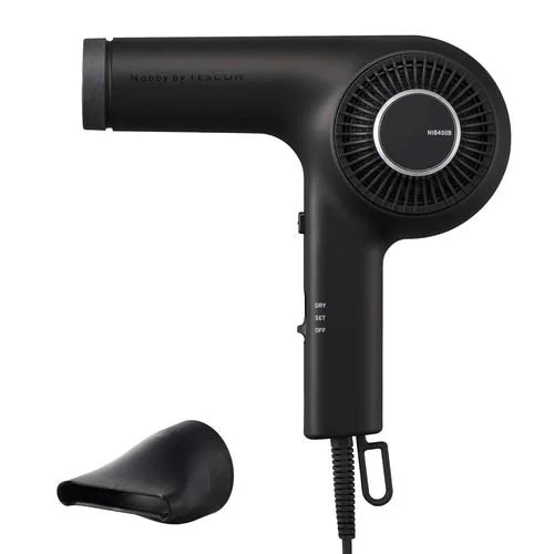 テスコム NIB400B-K ヘアドライヤー 日本製 マイナスイオン トライバランスイオン うるおい・ツヤ ブラック