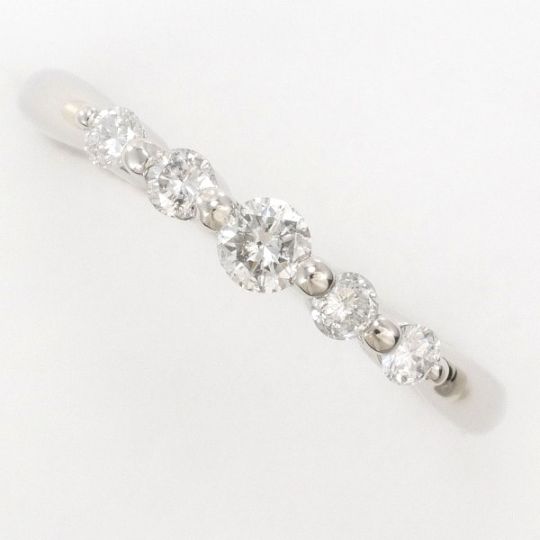 PT900 プラチナ リング 指輪 13号 ダイヤ 0.30 総重量約2.7g