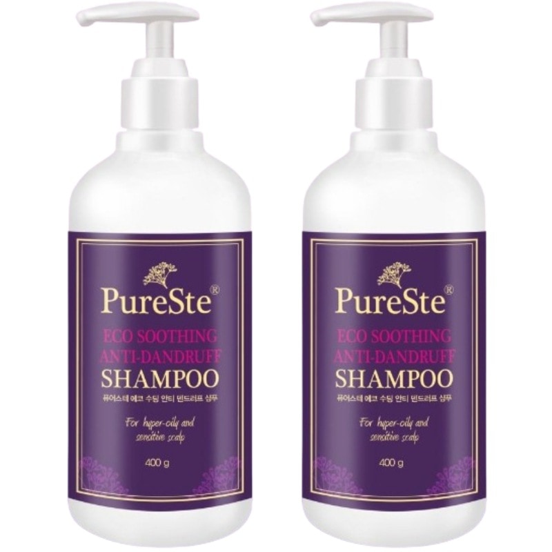 ピュアステ エコスージング シャンプー 400g 2個